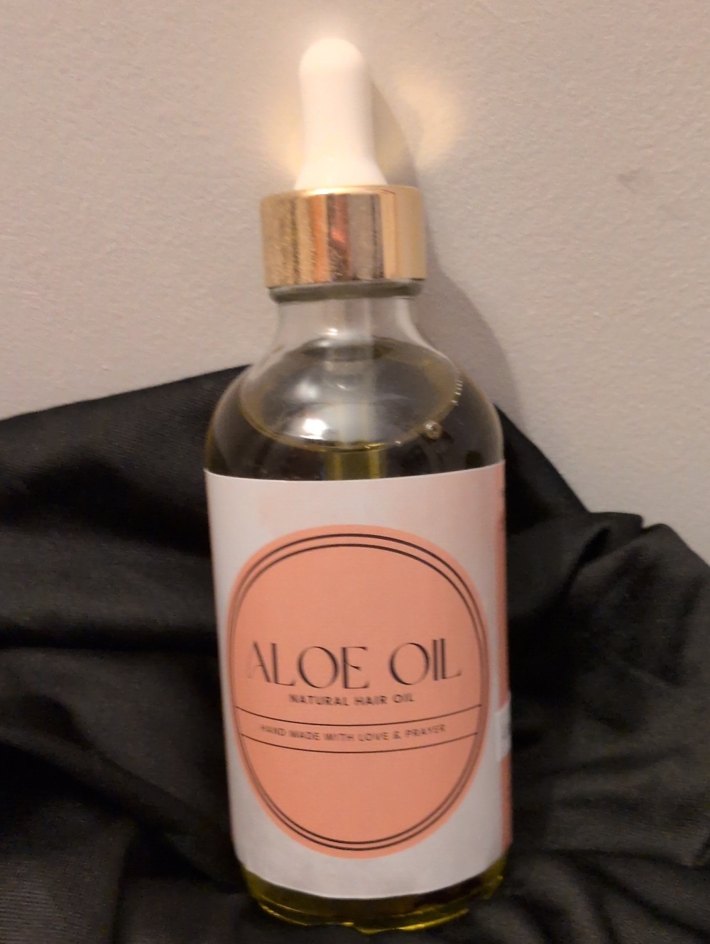 Handmade Aloe Oil Natural Hair Oil - Lavender